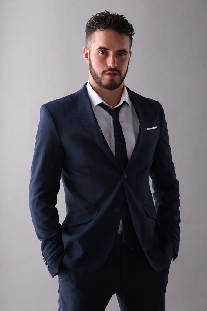 Robin wear zara man suite, fashion photography