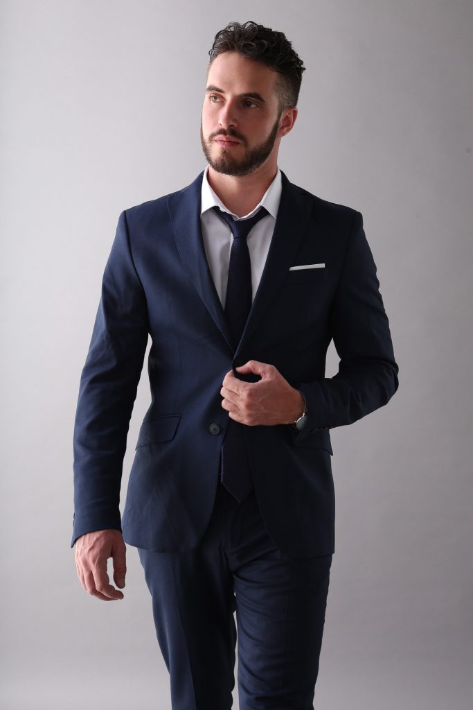 Robin wear zara man suite, fashion photography