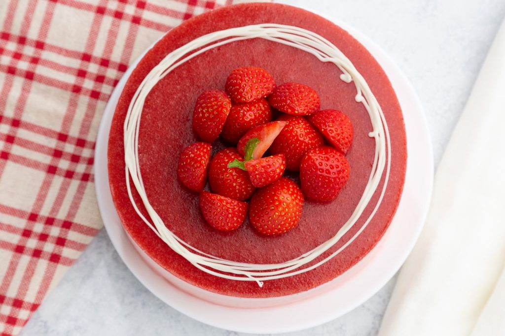 strawberry cake