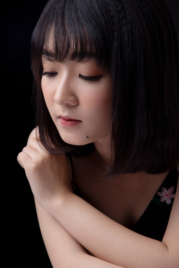 Portrait of a young vietnamese girl