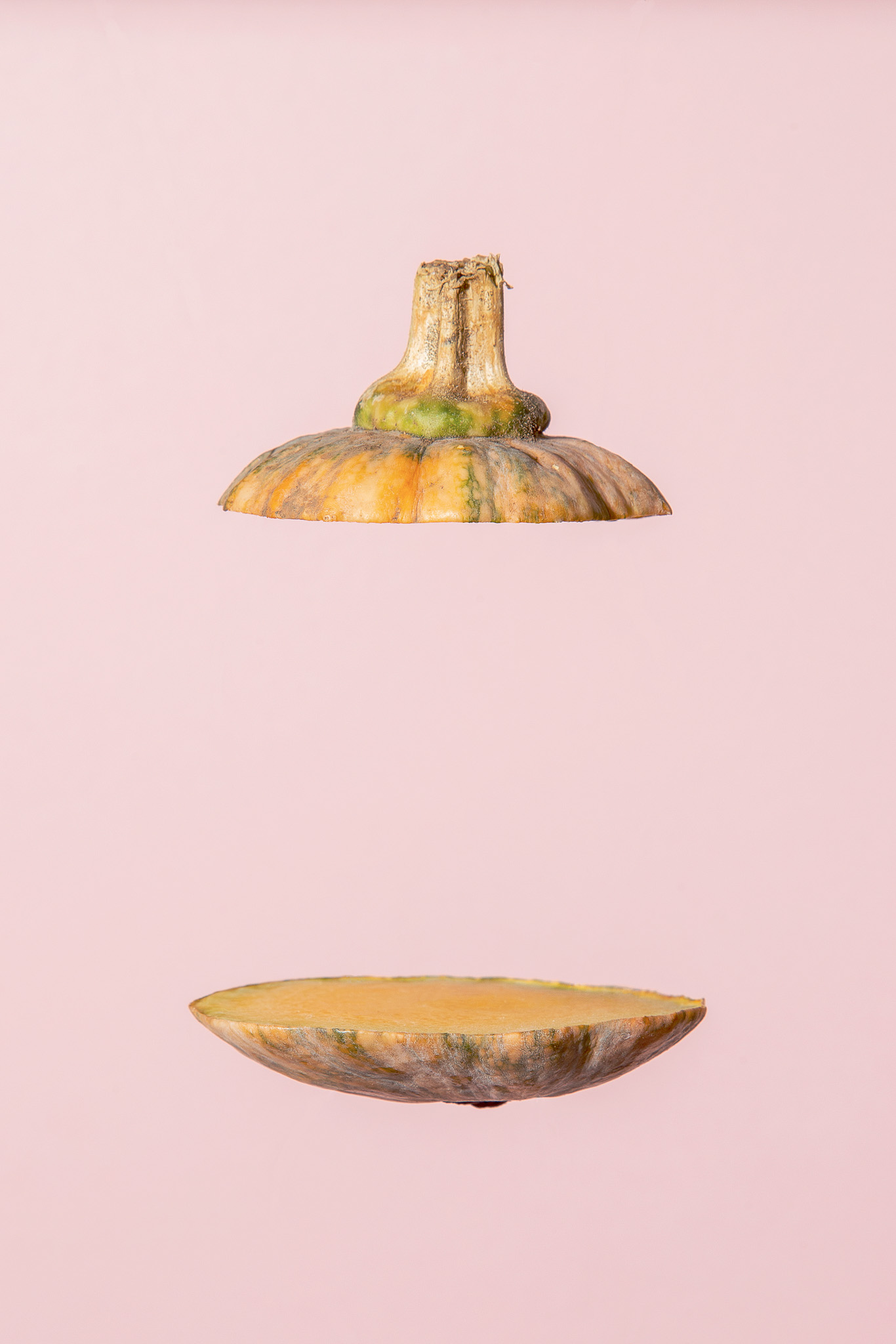 Fine art and conceptual product photography of Pumkin, photogaphy by Calme commercial photography studio