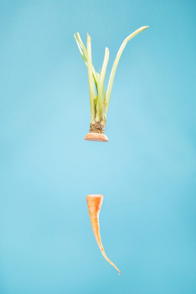Fine art Carrot leftover, fine art food photography