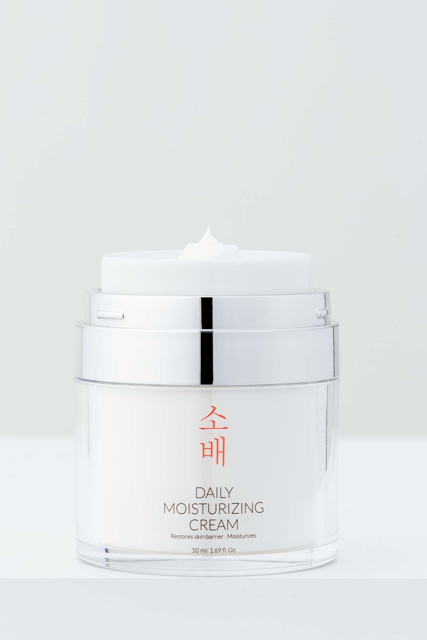 packshot of sobae cosmetic cream
