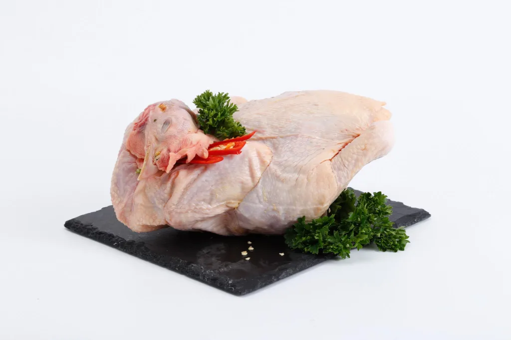 fresh chicken, styled in stock photoshoot for coop mart